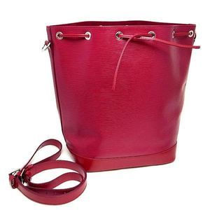 Louis Vuitton Noe Epi Fuchsia Shoulder Bag Red